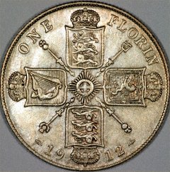 First Type George V Florin