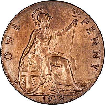 Reverse of 1912 Penny