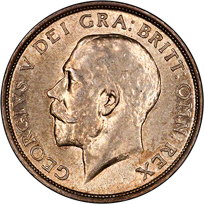 Obverse of 1916 Shilling