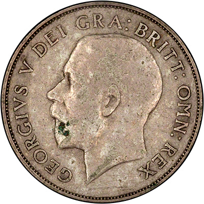 Obverse of 1924 Shilling