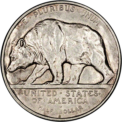 Reverse of 1925 US Half Dollar