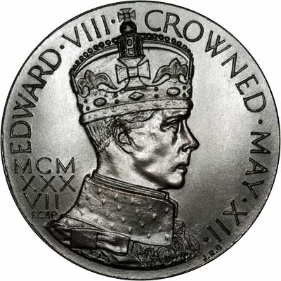 Obverse of Coronation Medallion