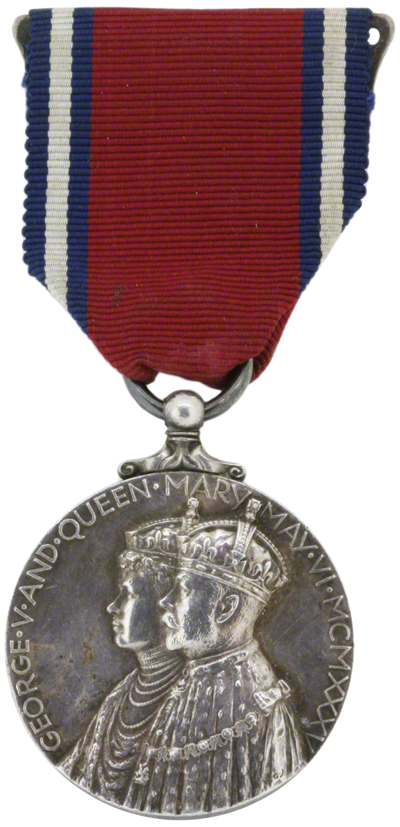 Obverse of 1937 Coronation Medal
