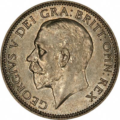 Obverse of 1935 Shilling