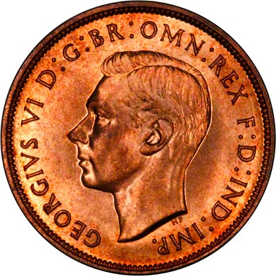 Obverse of 1937 Penny