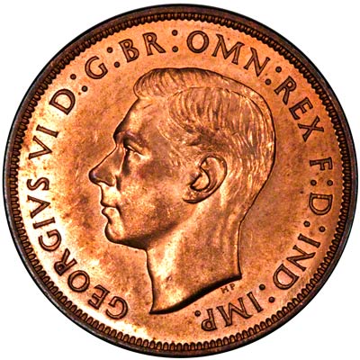 Obverse of 1939 Penny