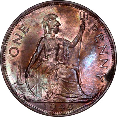 Reverse of 1940 Penny