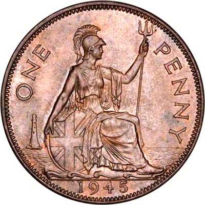 Reverse of 1945 Penny