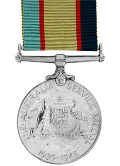 1945 George VI Defence Medal of Australia