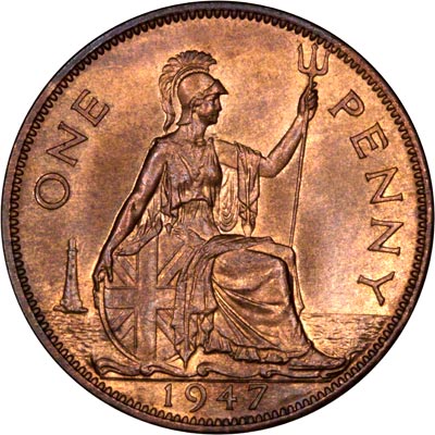 Reverse of 1947 Penny