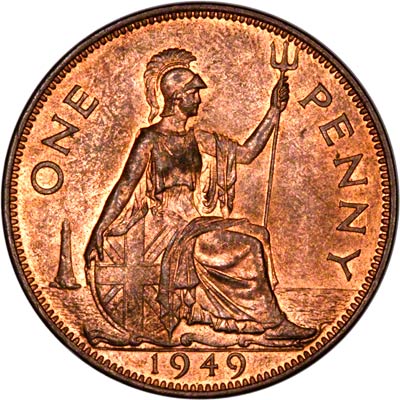 Reverse of 1949 Penny