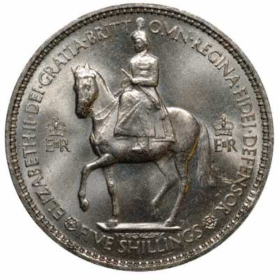 Obverse of the 1953 Coronation Crown