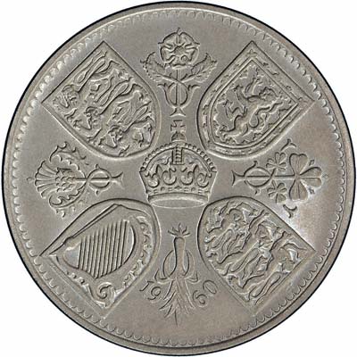 Reverse of 1960 New York Exhibition Crown - Prooflike