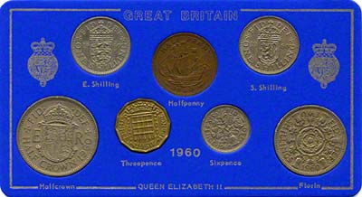 1960 Selected Coin Set in Presentation Card