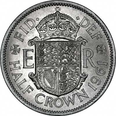Reverse of Elizabeth II Halfcrown