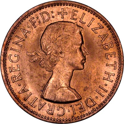 Obverse of 1961 Penny