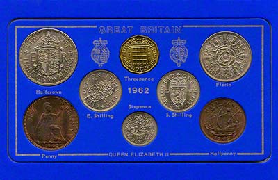 1962 Selected Coin Set in Presentation Box