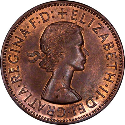 Obverse of 1962 Penny