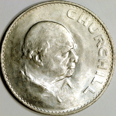 Our 1965 Churchill Crown Reverse Image