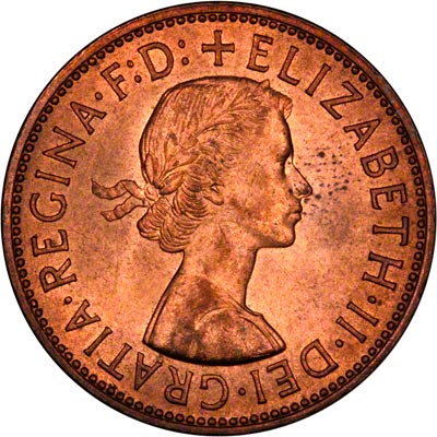 Obverse of 1965 Penny