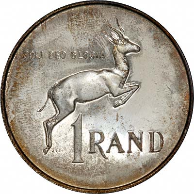 Reverse of 1968 One Rand