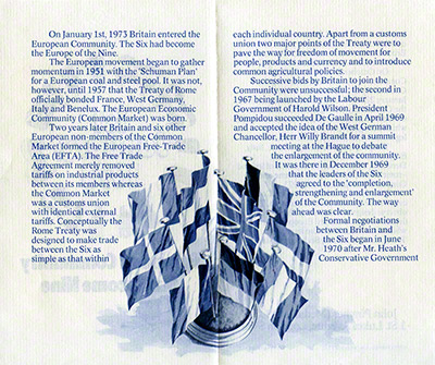 1973 E.E.C. Information Leafle