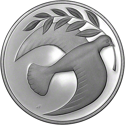 Dove of Peace Medallion Reverse