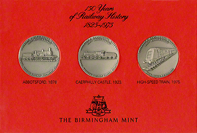 Obverse of Medallions in Presentation Card