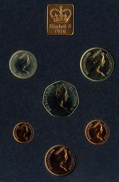 Obverse of 1976 Coin Set