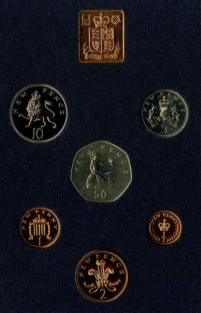 Reverse of 1976 Coin Set