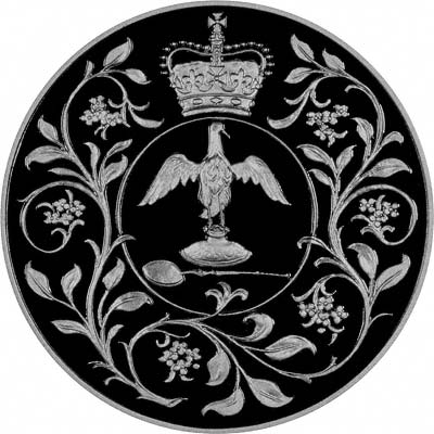 1977 Crown Commemorating the Silver Jubilee of Queen Elizabeth's Coronation