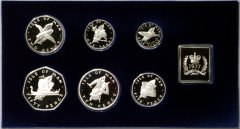 1977 Manx Silver Coin Set