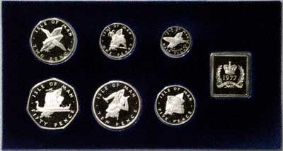 Manx Silver Coin Set