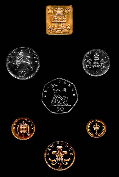 Reverse of 1978 Coin Set