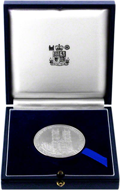 Coronation 25th Anniversary Medallion in Presentation Box