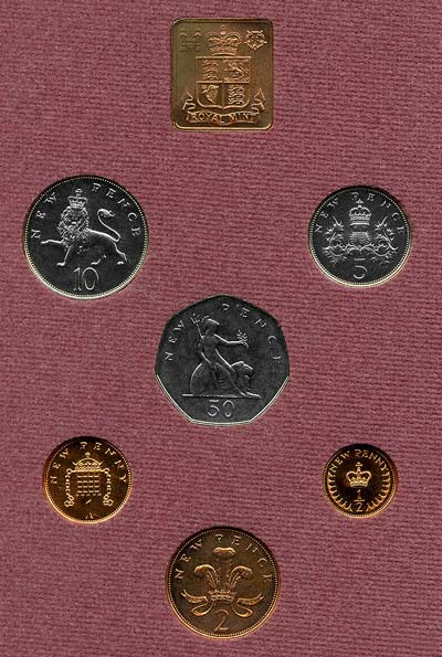 Reverse of 1979 Coin Set