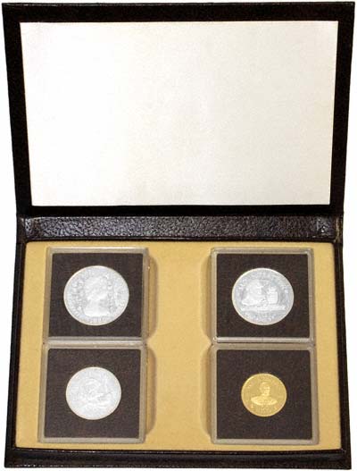 1980 Turks & Caicos 4 Coin Proof Set