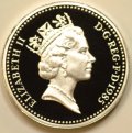 Third Portrait on Obverse of 1985 Pound Coin