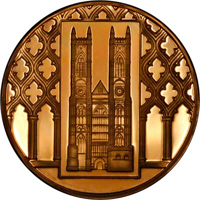 Reverse of medallion