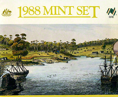 Cover of the 1988 Australia Mint Set