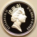 Third Portrait on Obverse of 1988 Pound Coin