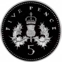 Reverse of Five Pence