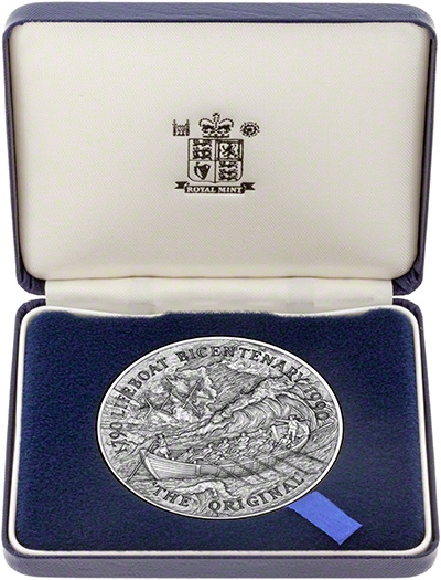 1990 Bi-Centenary of The Original Silver Medallion in Presentation Box