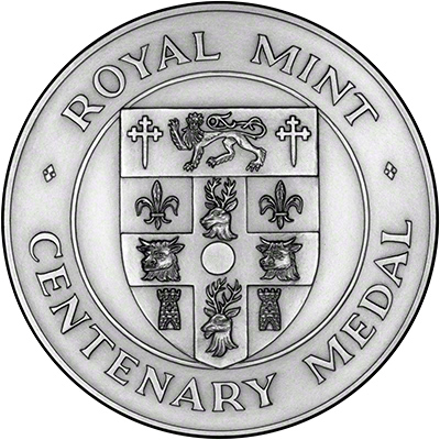 1991 Henry VIII Silver Medallion Obverse