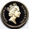 Third Portrait on Obverse of 1987 Pound Coin
