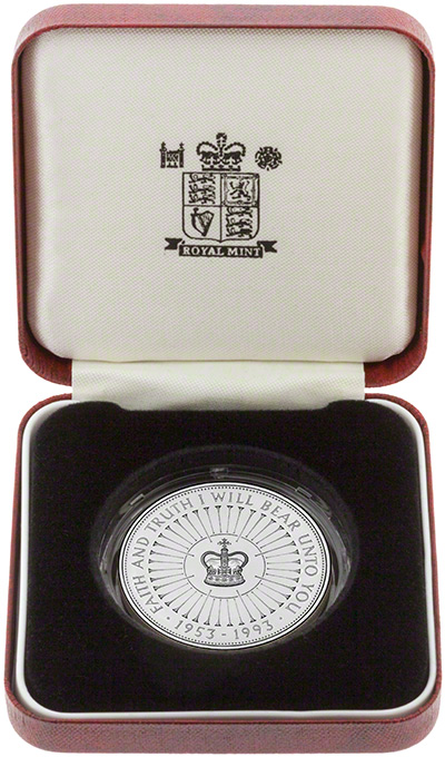 1993 40th Anniversary of the Coronation Crown in Presentation Box