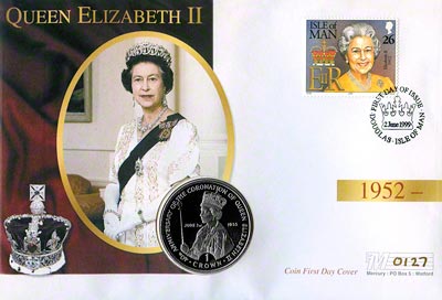 Monarchs of the 20th Century - Queen Elizabeth 1952 - Present Crown
