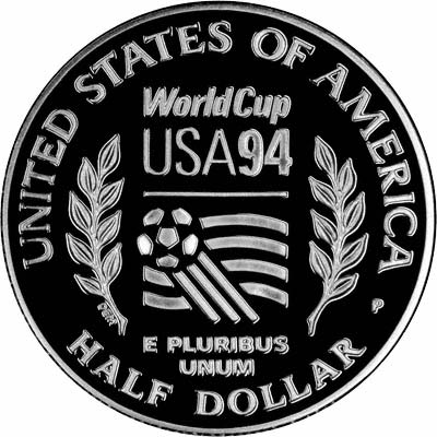 1994 USA World Cup Cupro Nickel Coin
