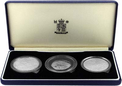 1994 Silver Proof Three Coin Collection in Presentation Box