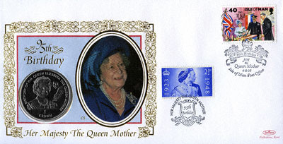 1995 PNC queen Mother's 95th Birthday Crown